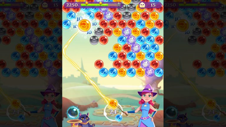 what levels in bubble witch saga 3 have fairy nest bubbles